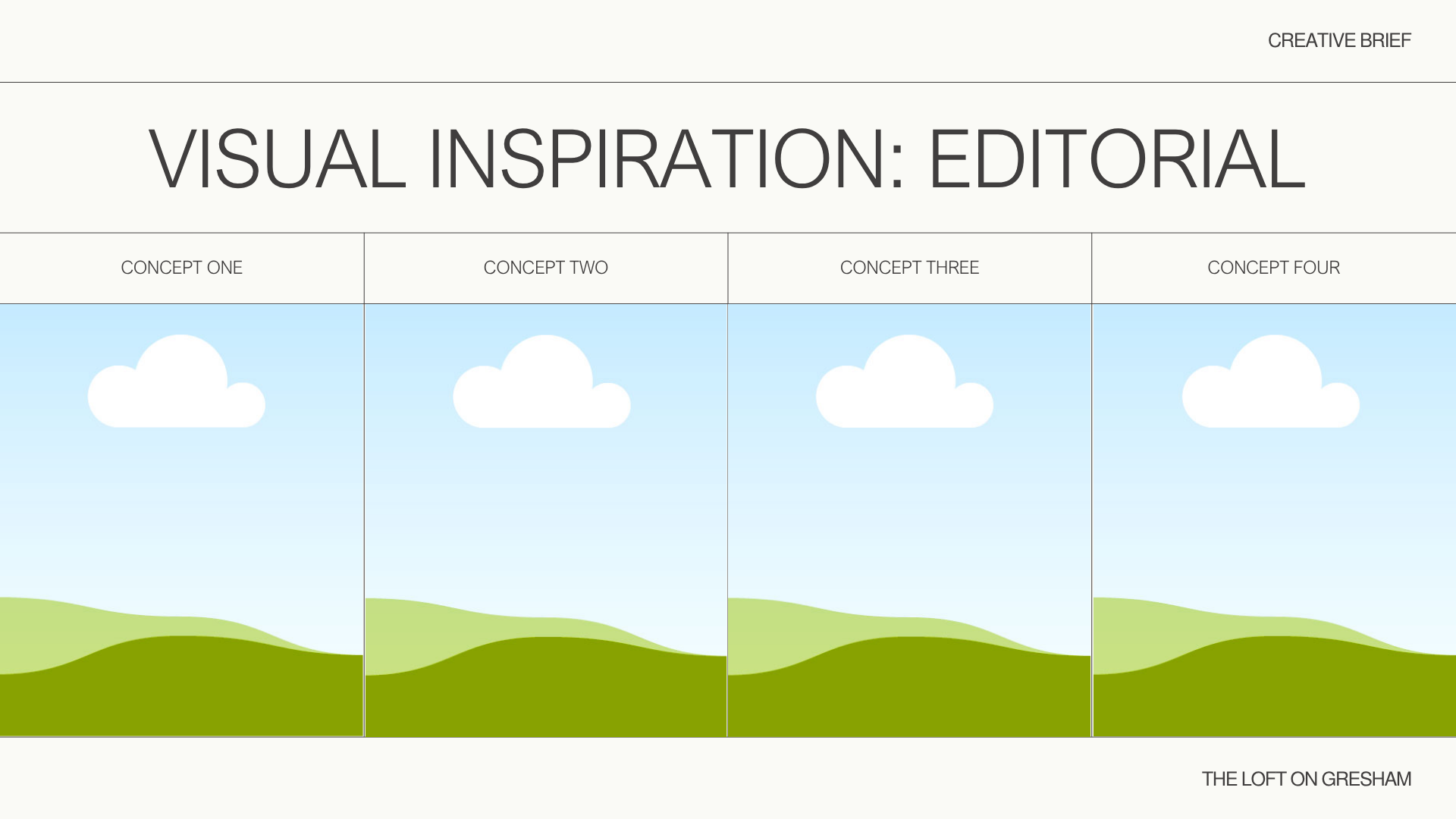 {FREE} Creative Brief - Template